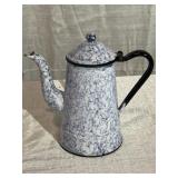 Agateware Gooseneck Teapot