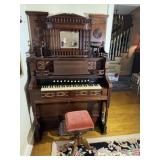 Victorian Antique Pump Organ
