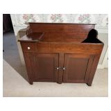 Antique Refinished Softwood Dry Sink