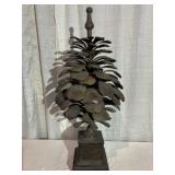 Pressed Steel Pine Cone Sculpture