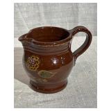 Foltz Redware Cream Pitcher