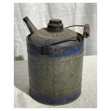 Galvanized Fuel Can