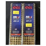 200 Rounds 22RR Ammo.
