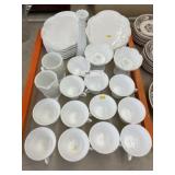 Asst. Milk Glass