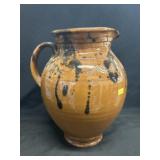 Antique Redware Pitcher