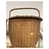 Split Oak Woven Basket