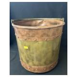 Brass Copper Banded Pail