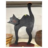 Wood Crafted Scaredy Cat Stand-Up