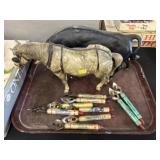 (2) Breyer Animals w/ Adv. Bottle Openers
