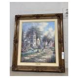 Thomas Kinkade Framed Print