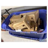Storage Tote of Birdhouses