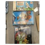 (3) Vintage Football Board Games