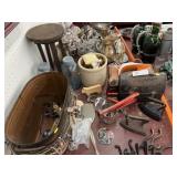 Lunchbox w/ Flatirons, Stool & Wastecan