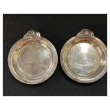 (2) Sterling Silver Condiment Bowls