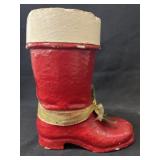 Vintage Paper Mache Boot From Candy Cont.