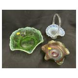 3 Pcs. Art Glass