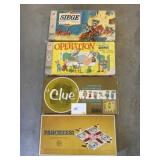 (4) Vintage Board Games