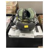 Aviation Headphones w/ Clipboard