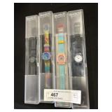 (4) Vintage Swatch Watches