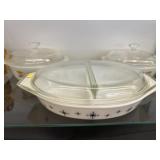 Grp. Fire King & Pyrex Serving Dishes