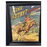 Framed Gene Autry Coloring Book