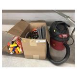 Shop Vac w/ Shelf Brackets & Ladder Ball Game