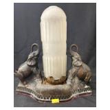 Art Deco Elephant Accent Light
