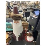 Santa Decorated Horn w/ Funnel w/ Nutcracker
