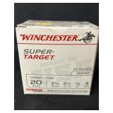 (25) 20 Ga. #8 Shot Shells
