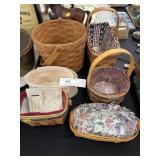 (6) Longaberger Baskets