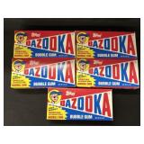 NOS Bazooka Bubblegum Boxes