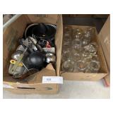 (2) Boxes Canning Jars & Cookware