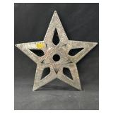 Punched Tin Star Ornament