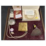 Costume Jewelry w/ Dough Scraper