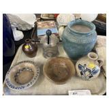 Grp. Salt Glazed & Contemp. Pottery