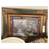 Thomas Kinkade Framed Print