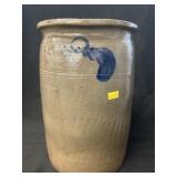 Blue Slip Dec. Storage Crock