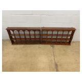 Wooden Wall Mount Display Shelves