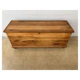 Cedar Storage Chest w/ Hinged Lid.