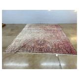 Large Hand-Knotted Persian Style Area Rug