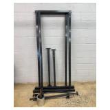 Steel Frame Components and Metal Hardware Lot