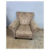 Bauhaus U.S.A. Patterned Upholstered Armchair