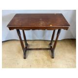 Rectangular Wooden Table w/ Turned Legs
