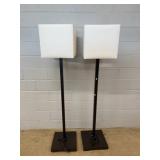 Floor Lamps With Square White Shades