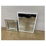 Two Wall Mirrors, Mixed Frames