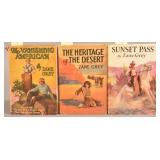 Zane Grey 3 Volumes Incl Vanishing American
