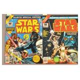 Star Wars 2 Large Marvel Special Editions 1977
