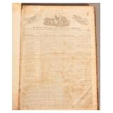 1832-33 The Atlas Newspapers Bound Volume