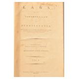 1794 Laws of Pennsylvania Folio Leather