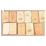 Lot of 11 Almanacs New England + Book